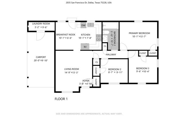 Building Photo - 3 BR/1BA | Updated Single Family Home | 1-Car Covered Parking | Gated backyard !
