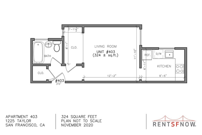 Floorplan - 1225 Taylor