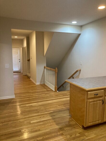 Kitchen Hallway to backdoor and basement - 258 N Ferrel St