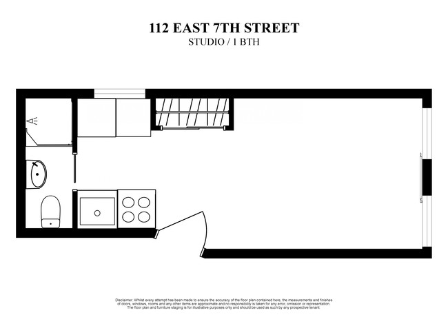 Floorplan - 112 East 7th Street