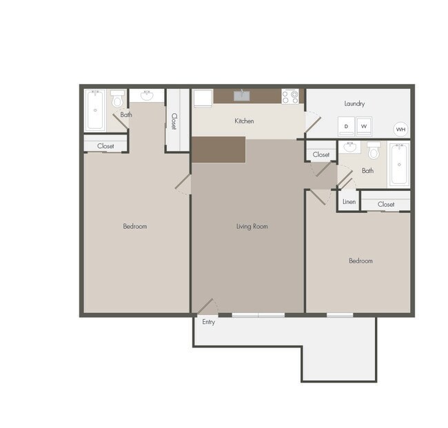 Floorplan - Applewood Apartments