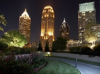 Eighth-floor rooftop garden - 1080 Peachtree St NE