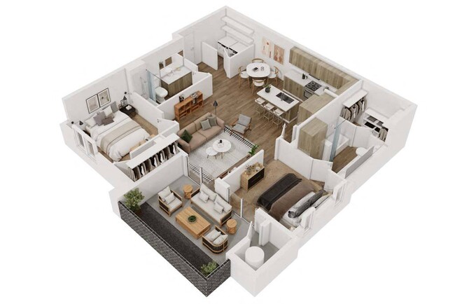 Floorplan - The Aster at Mountain Vista