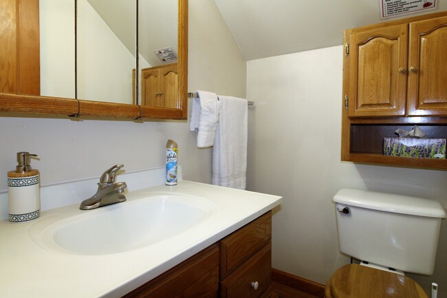 2nd floor bath with stall shower (in a separate space, not shown) - 28 Church St