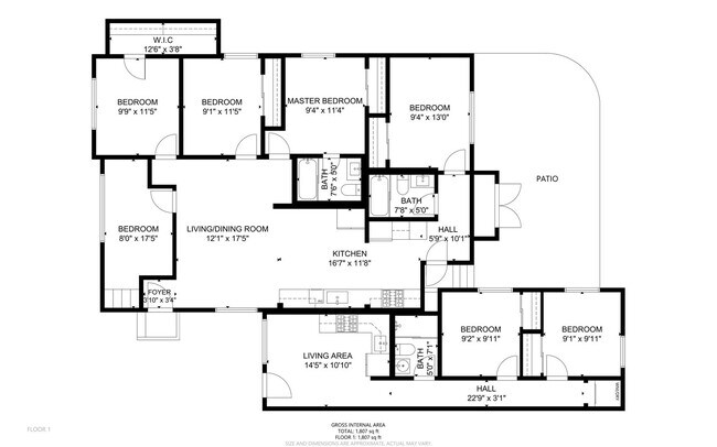 Building Photo - Newly Renovated (2022)! 7BD/3BA (Lease out...