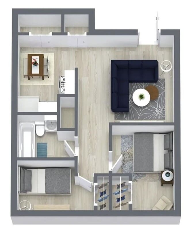 Floorplan - Midpoint on Wilshire