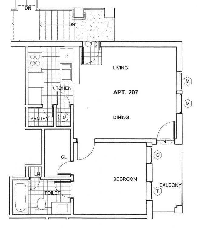 Floorplan - The Breighton at Paseo Apartments