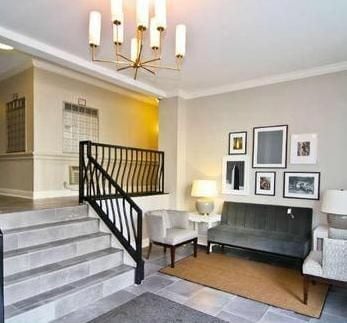 Entrance to the building - 2130 N St NW