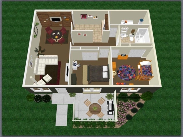 Two Bedroom - Windwood Apartments