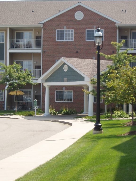 The entrance to our apartments. - Bayberry Farms Village