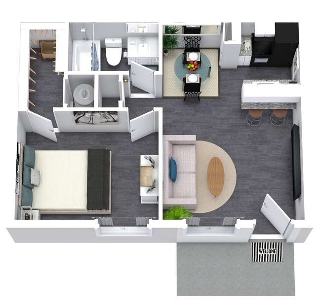 Floorplan - Arrowood Apartments