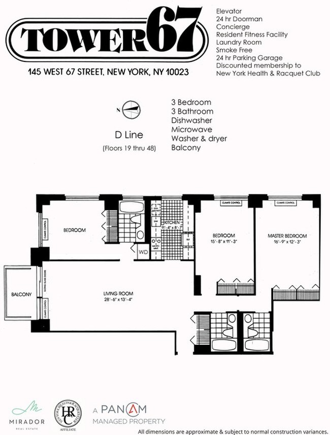 Floorplan - Tower 67