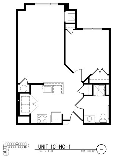 Floorplan - Roundtree Residences