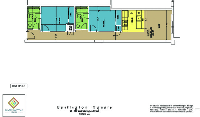 Floorplan - Washington Square