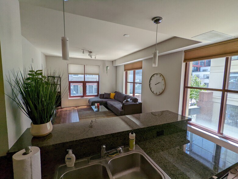Living Room from kitchen - 1150 J Street