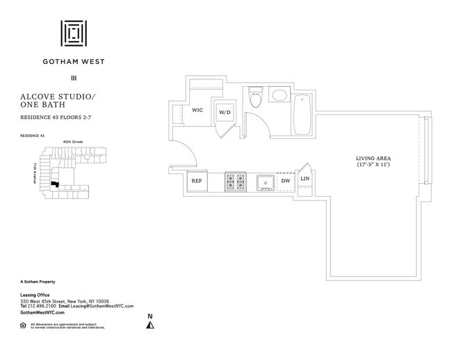 Floorplan - Gotham West