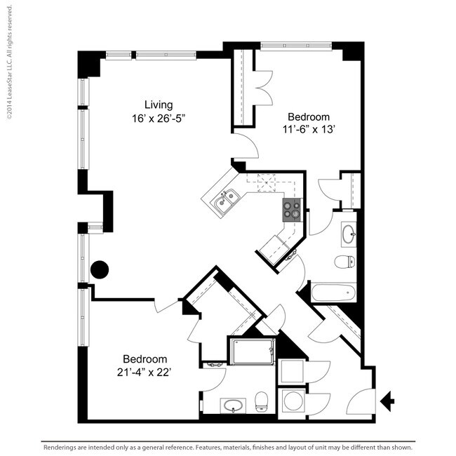 Floorplan - 2001 Clarendon Blvd