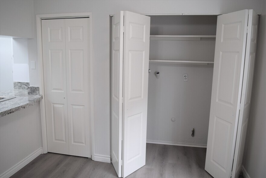 Pantry Left & Washer & Dryer Right Closet - 16042 Waikiki Ln