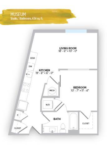 Floorplan - Gallerie Apartments