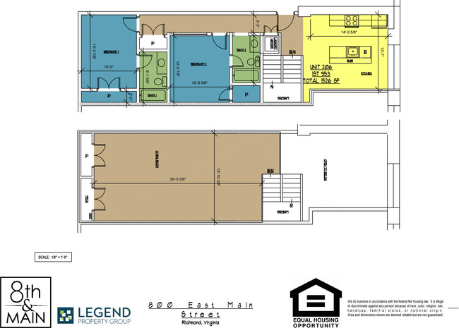 Floorplan - 8th and Main