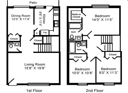 3 Bedroom Townhome - Lake of the Woods