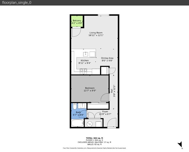 Building Photo - $1,695 - 1 Bed, 1 Bath Condo with In Unit Laundry in Secured Building!