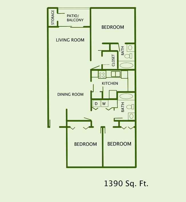 3BR/2BA - Hidden Lakes