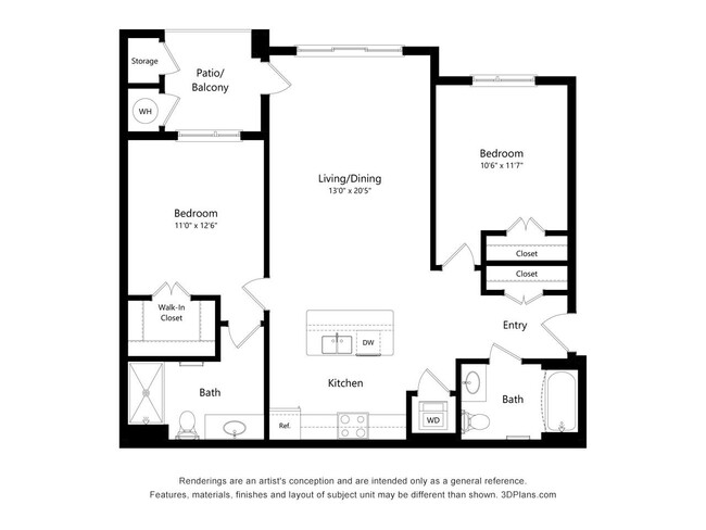 Floorplan - South Range Crossings