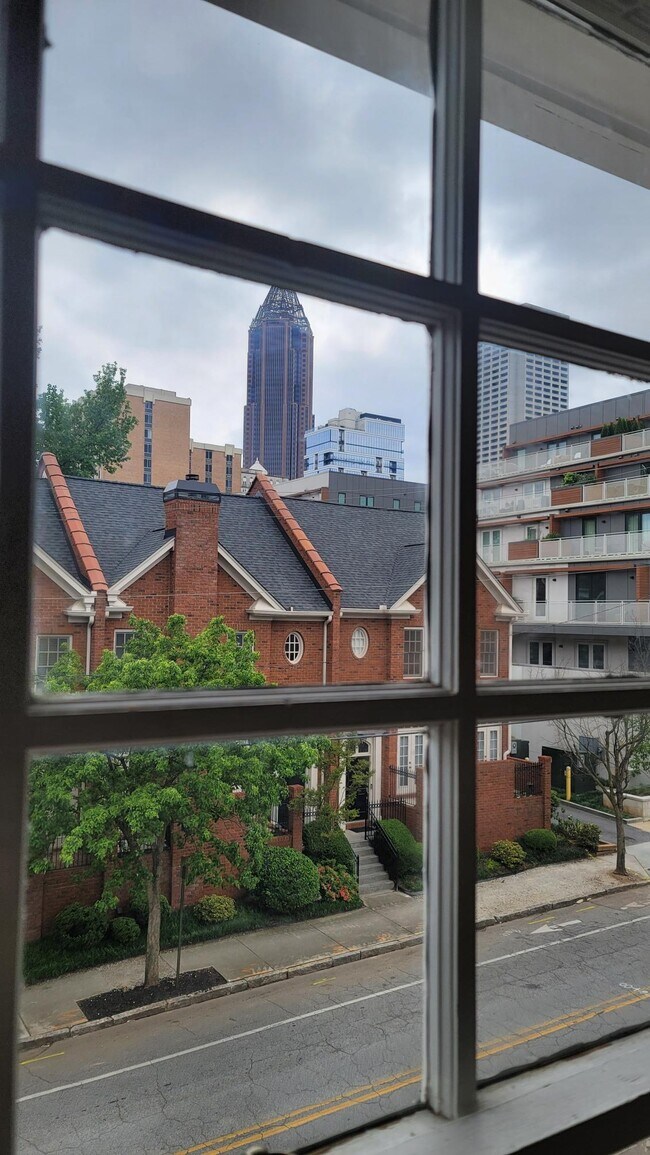 View from 2nd floor window - 164 5th St NE