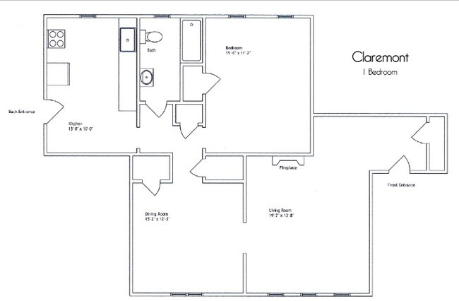 Floorplan - Claremont