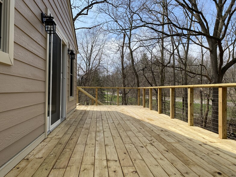 Rear Deck - 1301 Jones Dr
