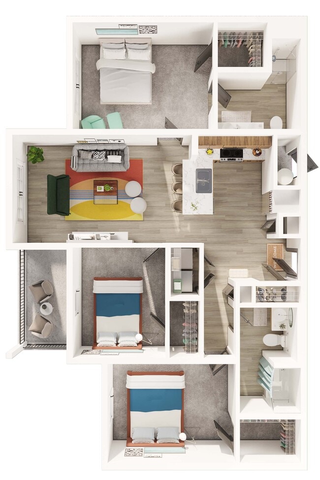 Floorplan - Vantage Apartments