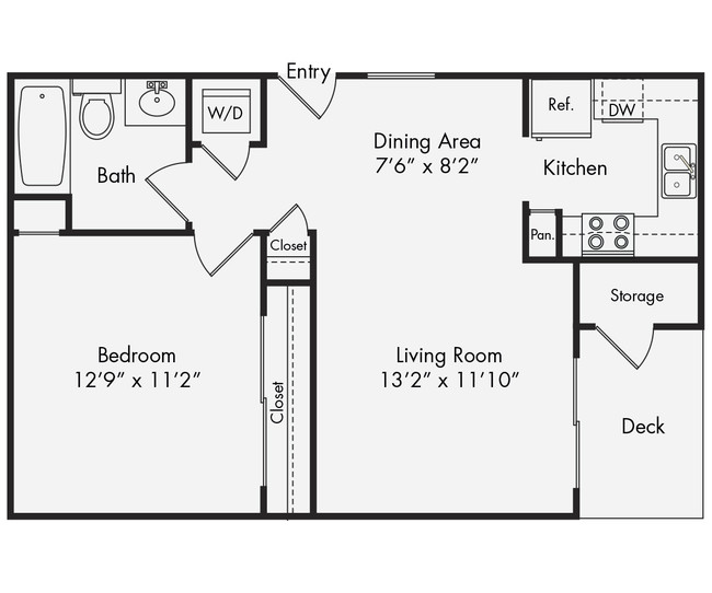 Floorplan - eaves La Mesa