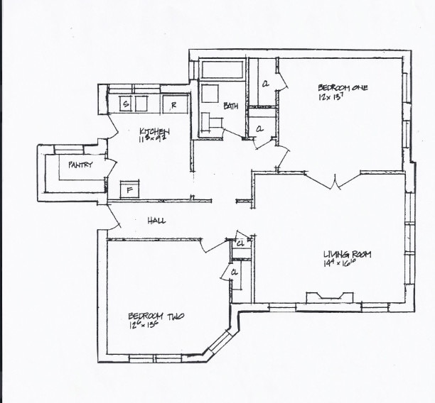 Floorplan - 2200-10 Sherman Ave.