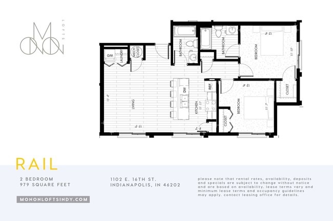 Floorplan - Monon Lofts