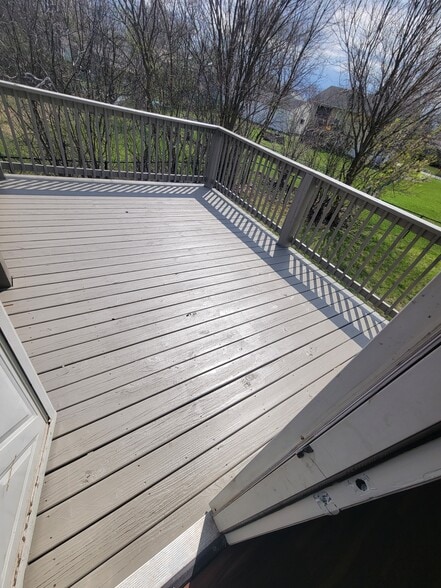 back deck - 22005 Balmoral Dr