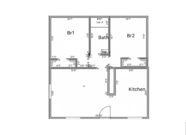 Floorplan - 1221 Vallejo Apartments