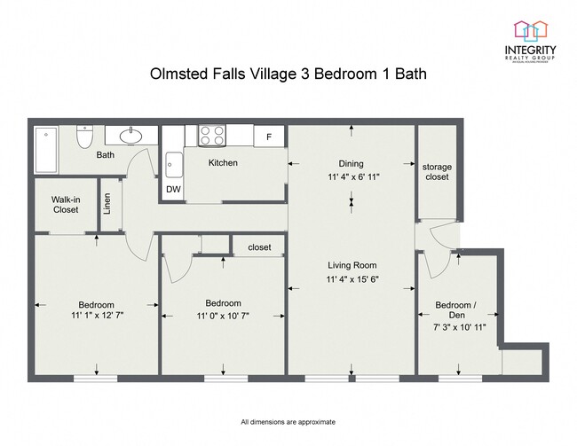 Floorplan - Olmsted Falls Village Apt - SPO Properties