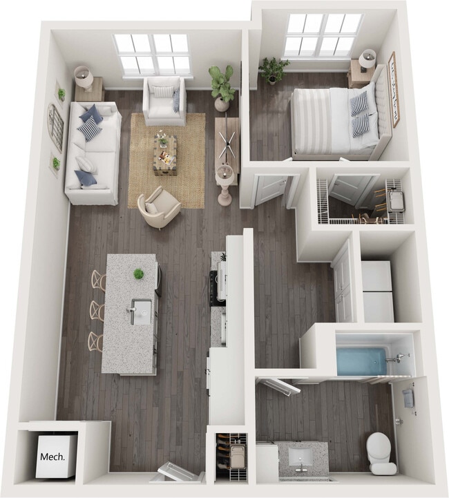Floorplan - Venture at Long Shoals