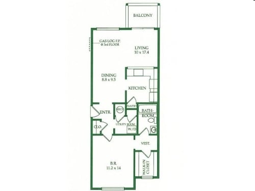1BR/1BA - Crooked Oak at Loma Verde Preserve Apartment Homes