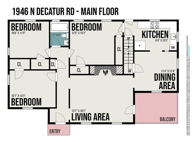 Building Photo - 3 bdrm, 2 bath home near Emory & CDC