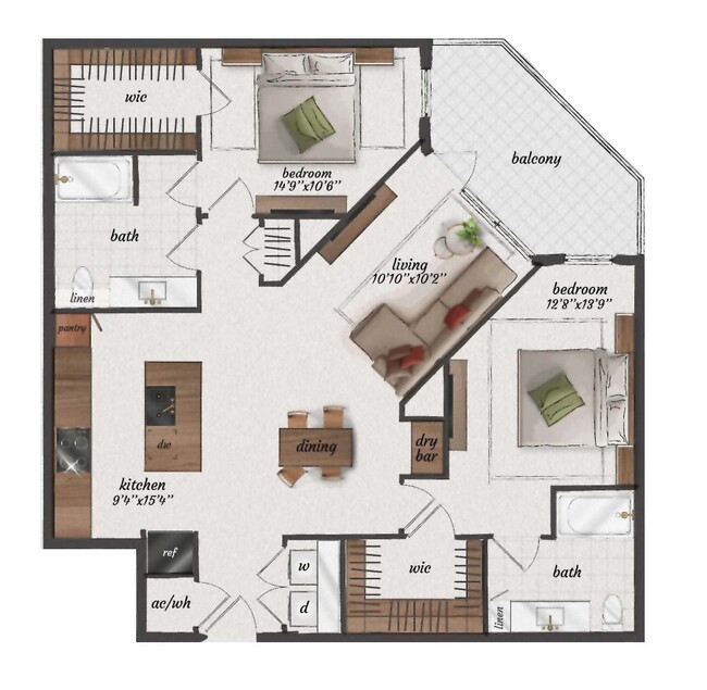 Floorplan - St Elmo Living