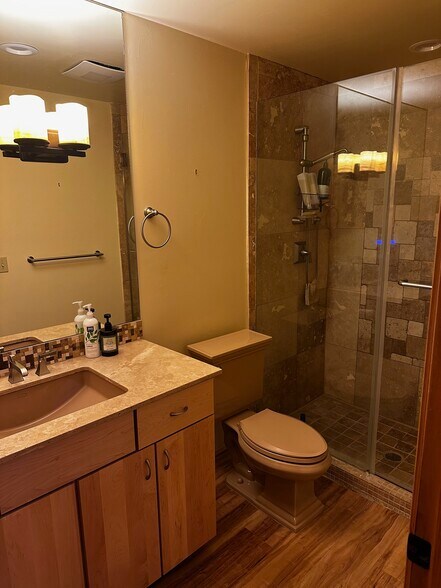 Downstairs bath - 501 Rio Grande Ave