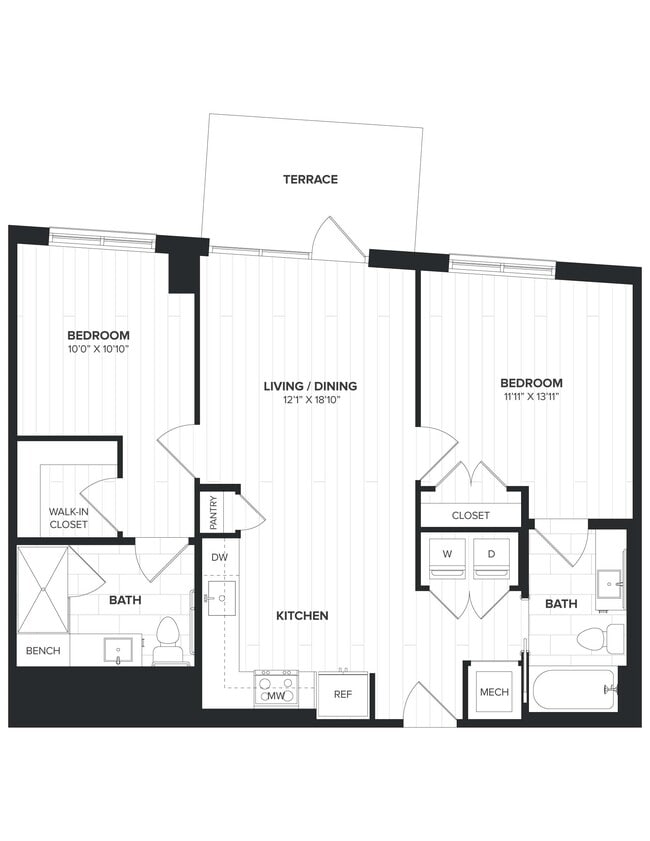 Floorplan - The Milton