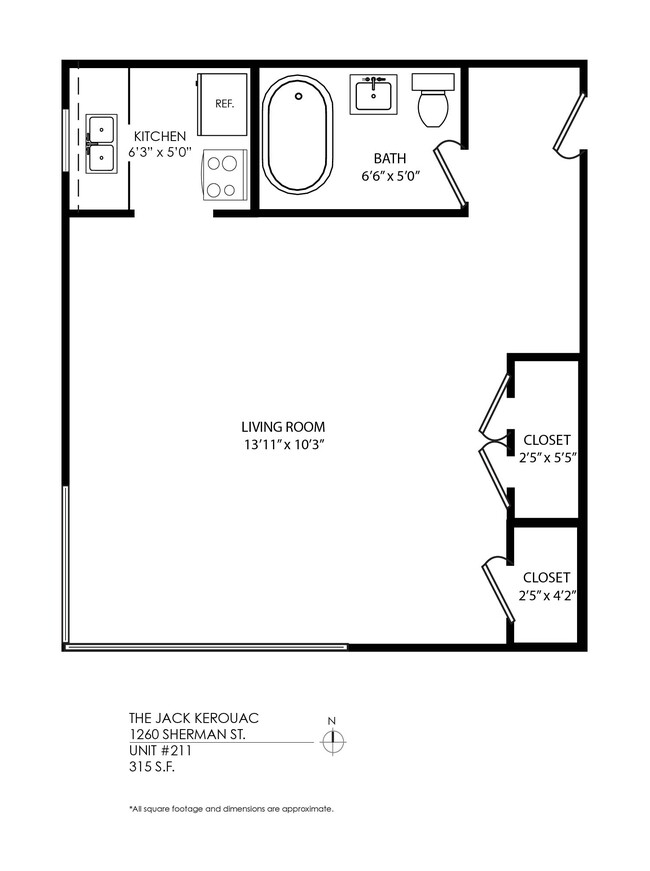 Floorplan - The Jack Kerouac