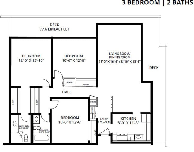 Floorplan - The Meridian