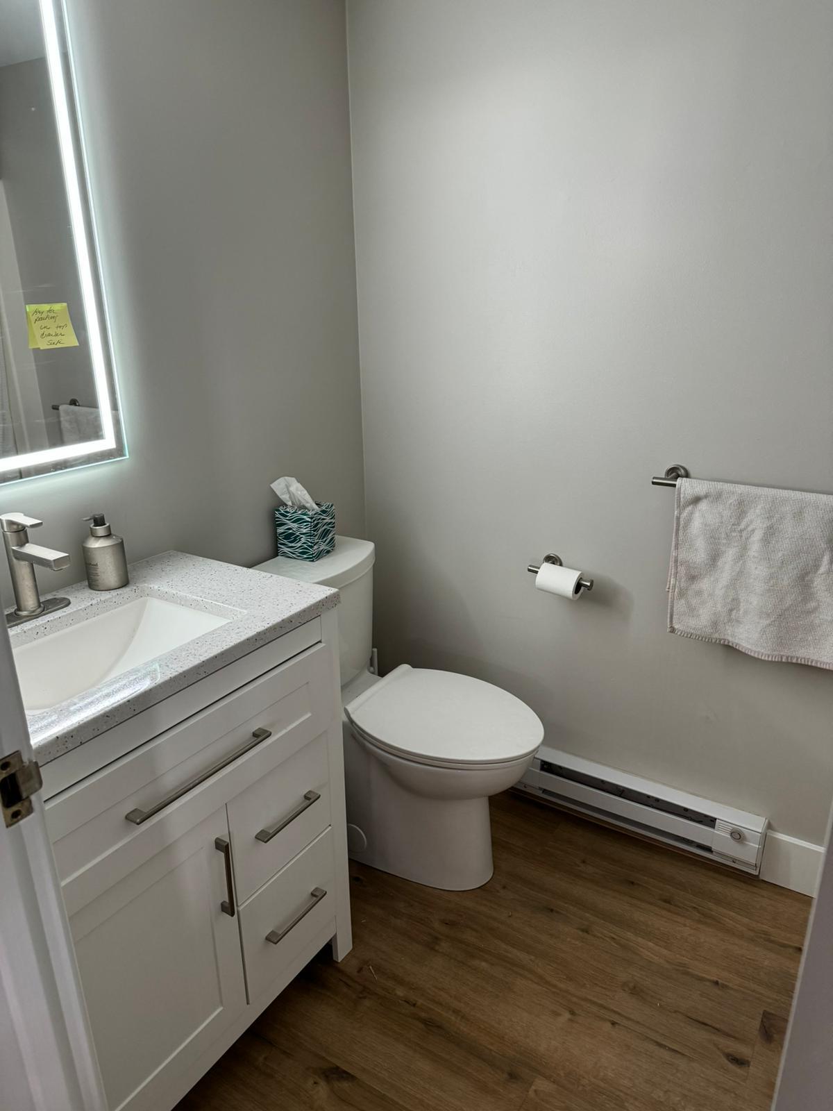 Updated bathroom - 99 Silver St