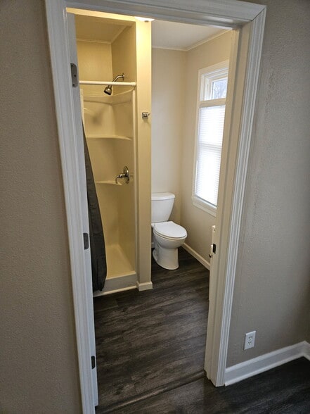 Shower in main bath - 1214 5th Ave