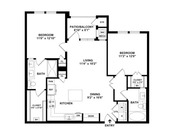Floorplan - Hartwood at Spring Shadows