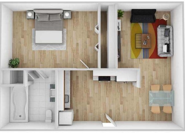 Floorplan - Caya Apartments
